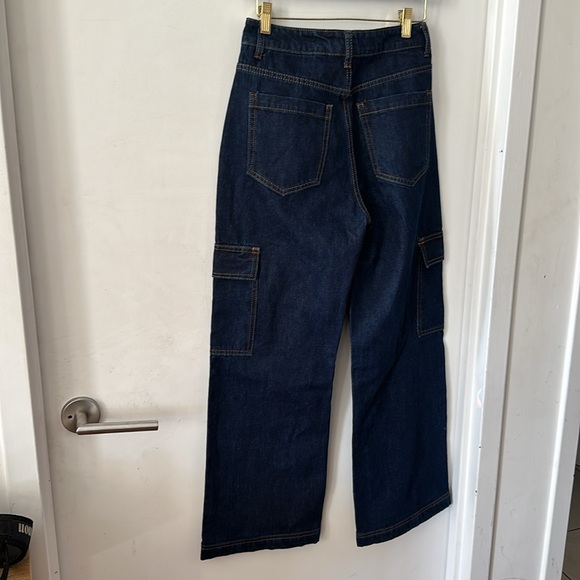 DISSH Brody Indigo Mid Rise Cargo Jeans - Picture 6 of 7